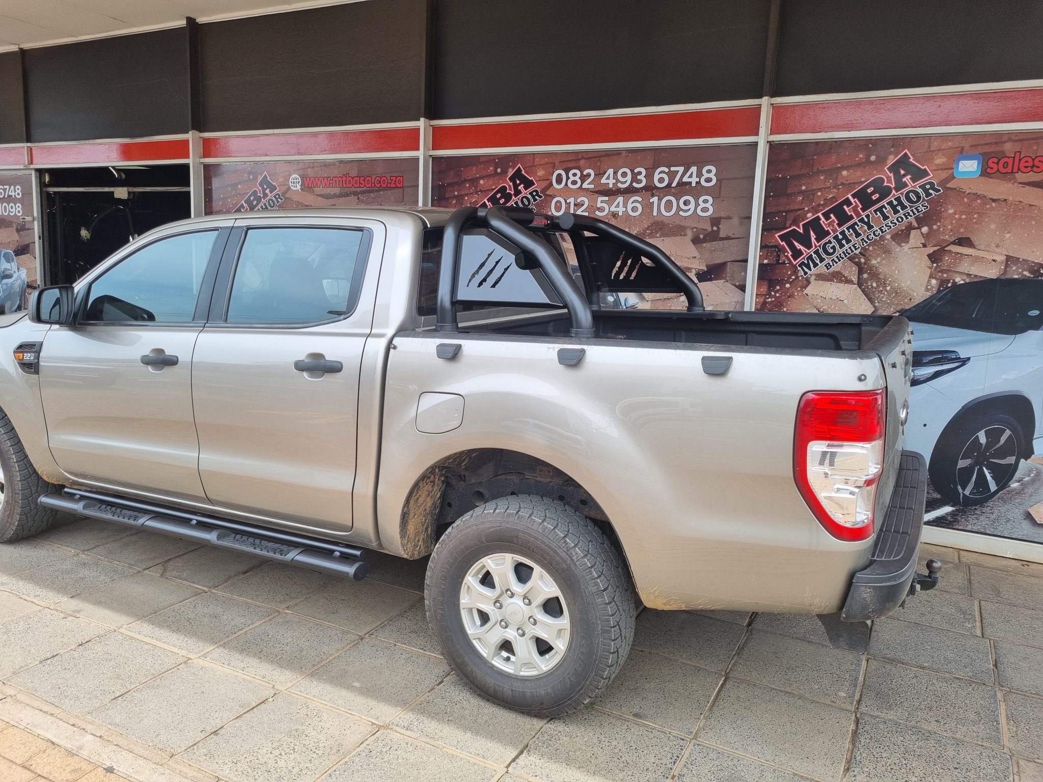 Ford Ranger 2012-2022 Roll Bar (Black) BS150049 – Mighty Thor Bakkie ...