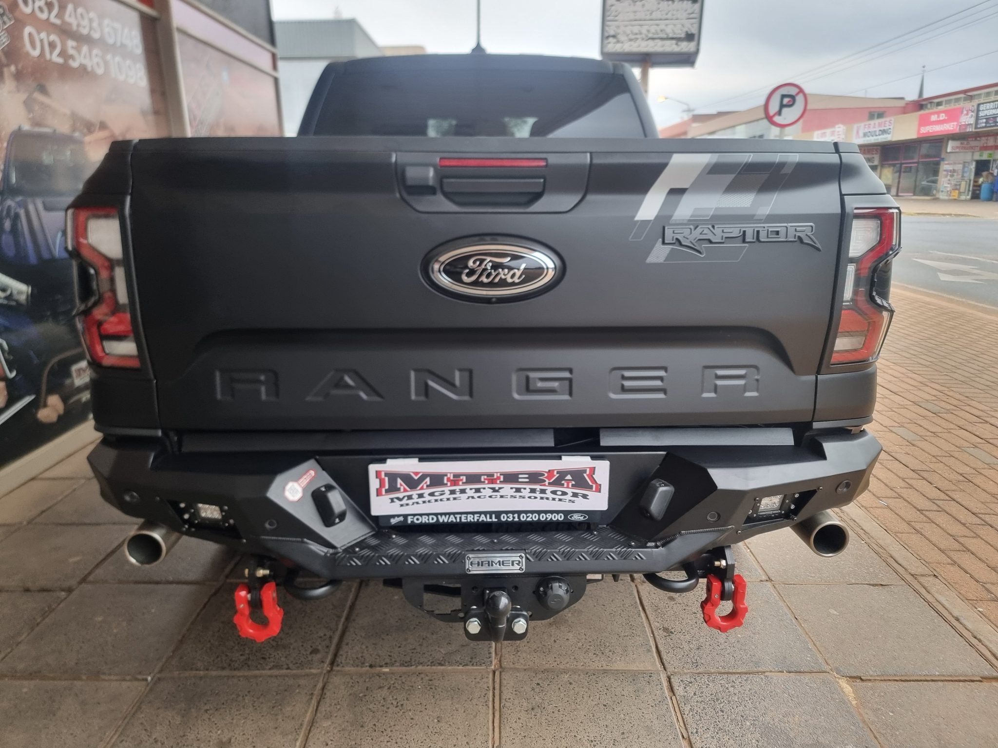 Ford Raptor Next Gen 2023+ Hamer Rear Bumper Replacement (Nova ...