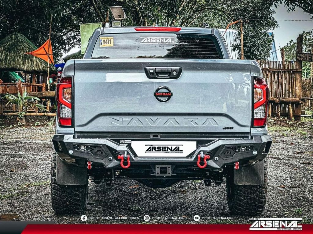 Nissan Navara 2021+ Armando Rear Bumper Replacement (Combat) – Mighty ...