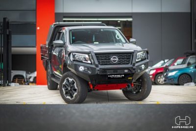 Nissan Navara PRO4X 2021+ Hamer front bumper replacement (King Series Plus)