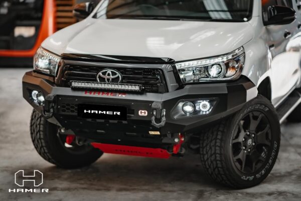 Toyota Hilux 2018-2020 Hamer front bumper replacement (King Series)