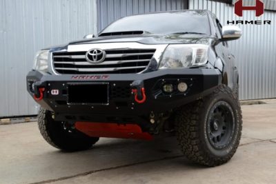 Toyota Hilux 2012-2014 Hamer front bumper replacement (King Series)