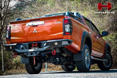 Mitsubishi Triton 2018-2023 Hamer rear bumper replacement (Nova)