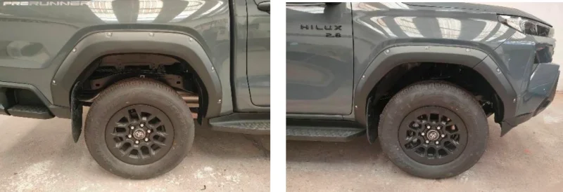 Toyota Hilux 2026+ Wheel Arches (V7)