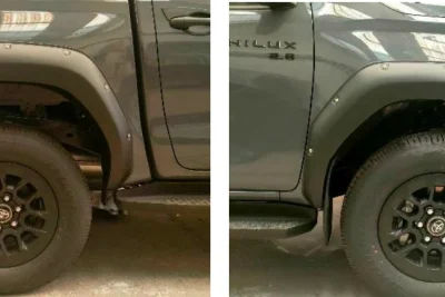 Toyota Hilux 2026+ Wheel Arches (V2)
