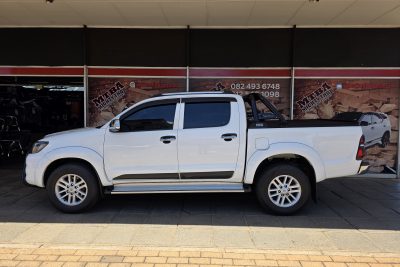 Toyota Hilux 2005-2014 Weather Guards (Matt Black) Double Cab
