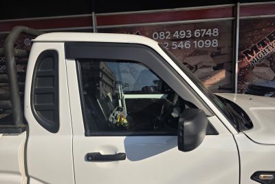 Mahindra 2019+ Weather Guards (Matt Black) Single Cab