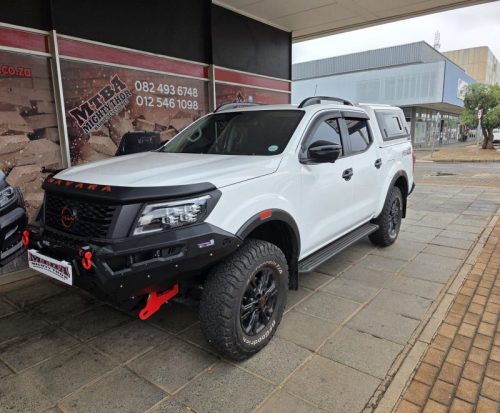 ARMANDO SPARTAN FRONT BUMPER, ROOF RAILS, WEATHER GUARDS - NAVARA D23 2021