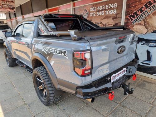 Armando Combat rear bumper, Armando dark gear roll bar, securi lid, Armando Ronin side steps - Ford Raptor Next gen b (1)