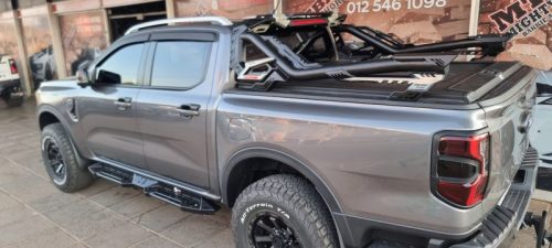 Armando Dusk roll bar, Hamer shadow Side steps - Ford Ranger Next Gen