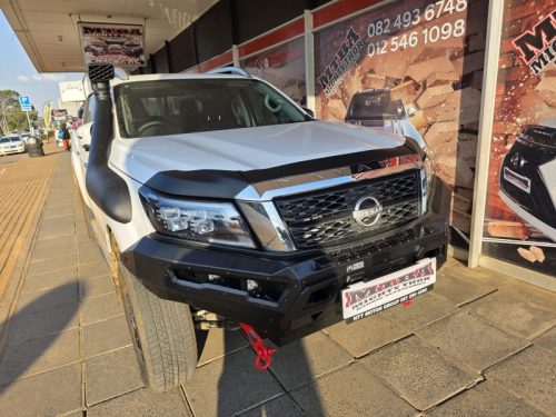 Armando front bumper, snorkel, bonnet guard - Nissan Navara