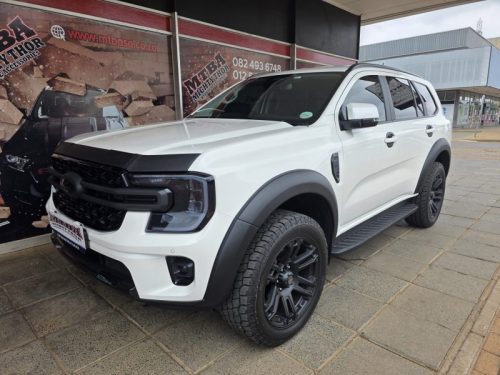 Bonnet gaurd, fender flares v1 no pdc - ford everest next gen