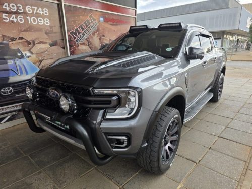 Bonnet scoop, roof light, nudge bar, hella spots, roof rails, led fog lights - ford ranger next gen 2023