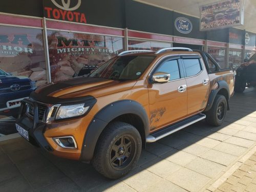 Fender Flares V2, bonnet scoop, weather guards, roof rails - Nissan Navara 2014-2020 (1)