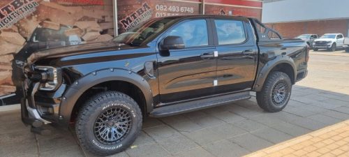Fender flares V2 No pdc, LOWER STYLING BAR, HAMER WARRIOR ROLL BAR - Ford Ranger Next Gen 2023