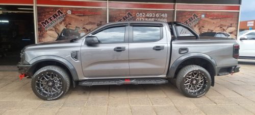 Hamer Shadow series sied step, Armando Prime front bumper, roll bar limited - Ford Ranger Next Gen (1)