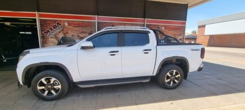 Hamer Warrior Roll bar, roof rails, weather guards, door handle inner cups - Amarok 2023