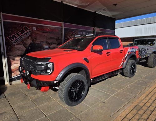 Hamer front bumper replacement, roof lights, roof rails, bonnet buard - ford raptor Next Gen f