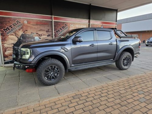 Hamer night fury roll bar, Hamer Atlas front bumpr, Shadow side steps - Ford Raptor Next Gen 2023