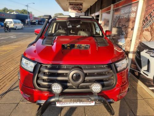 Roof light 2 led bar, snorkel, nudge bar black, hella spots, headlamp covers - GWM P-Series Passenger