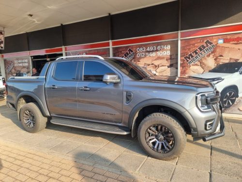 Slimline wheel arches, front stylingbar blak - Ford Ranger Next Gen