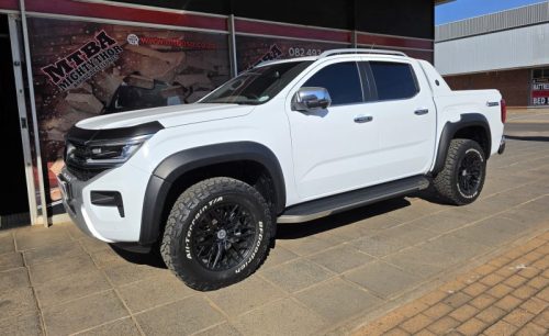 Wheel arches, bonnet guard, roof rails - Amarok 2023